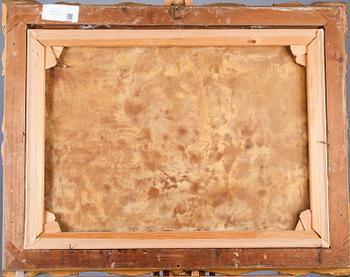 OKÄND KONSTNÄR, olja på duk, osignerad, 1800-tal.