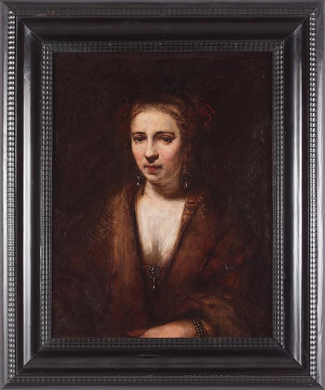 Rembrandt Harmensz van Rijn Hans efterföljd, "Hendrickje Stoffels" (1627-1663).