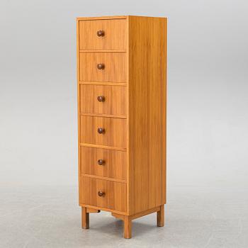 A 1970´s pinewood chest of drawers.