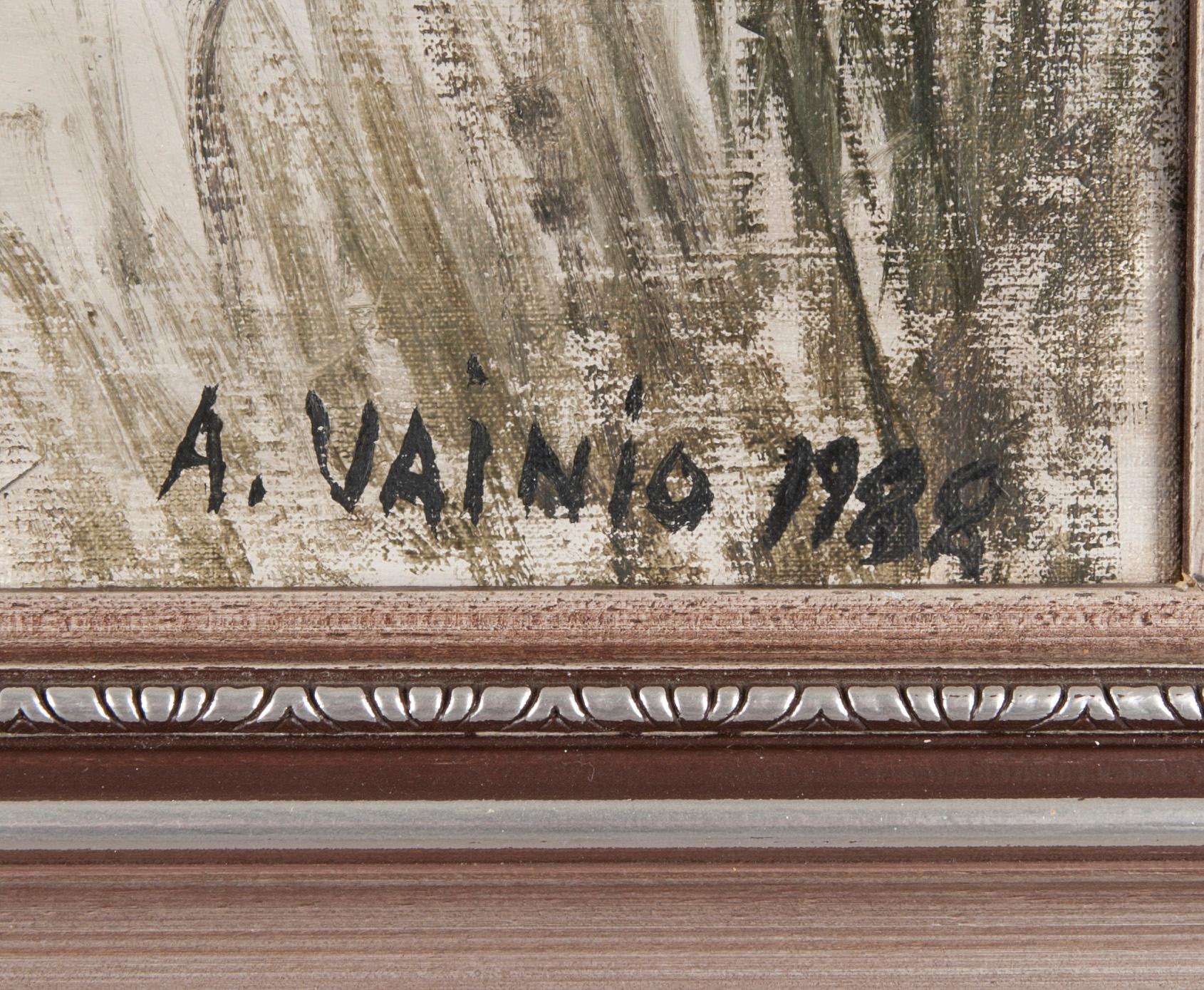 ARMAS VAINIO, olja på duk, signerad och daterad 1988.