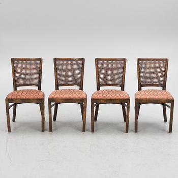 Stolar, 4 st, Ferdinand Lundquist, Göteborg, 1920/30-tal,