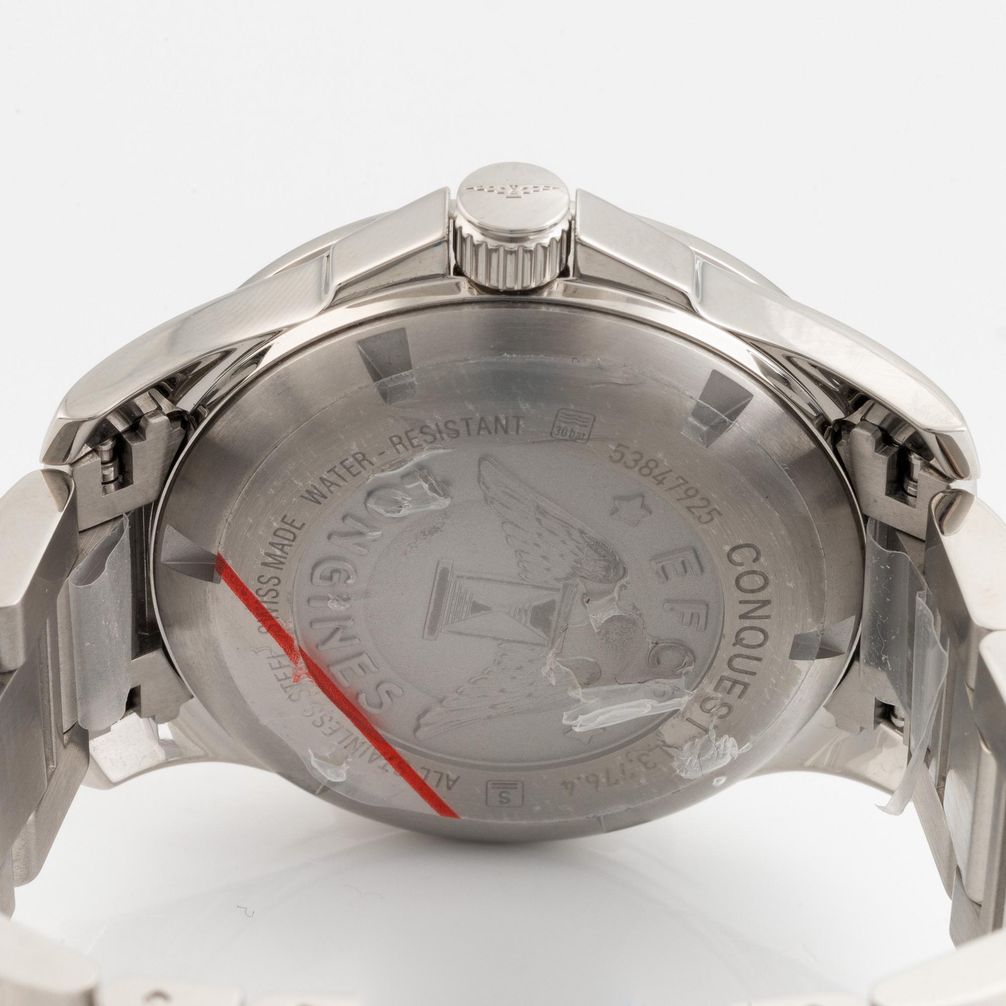 Longines, Conquest, wristwatch, 39 mm.