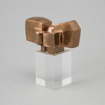 JOSÉ LUIS SANCHEZ, skulptur, brons & plexiglas, numrerad 1000/259.