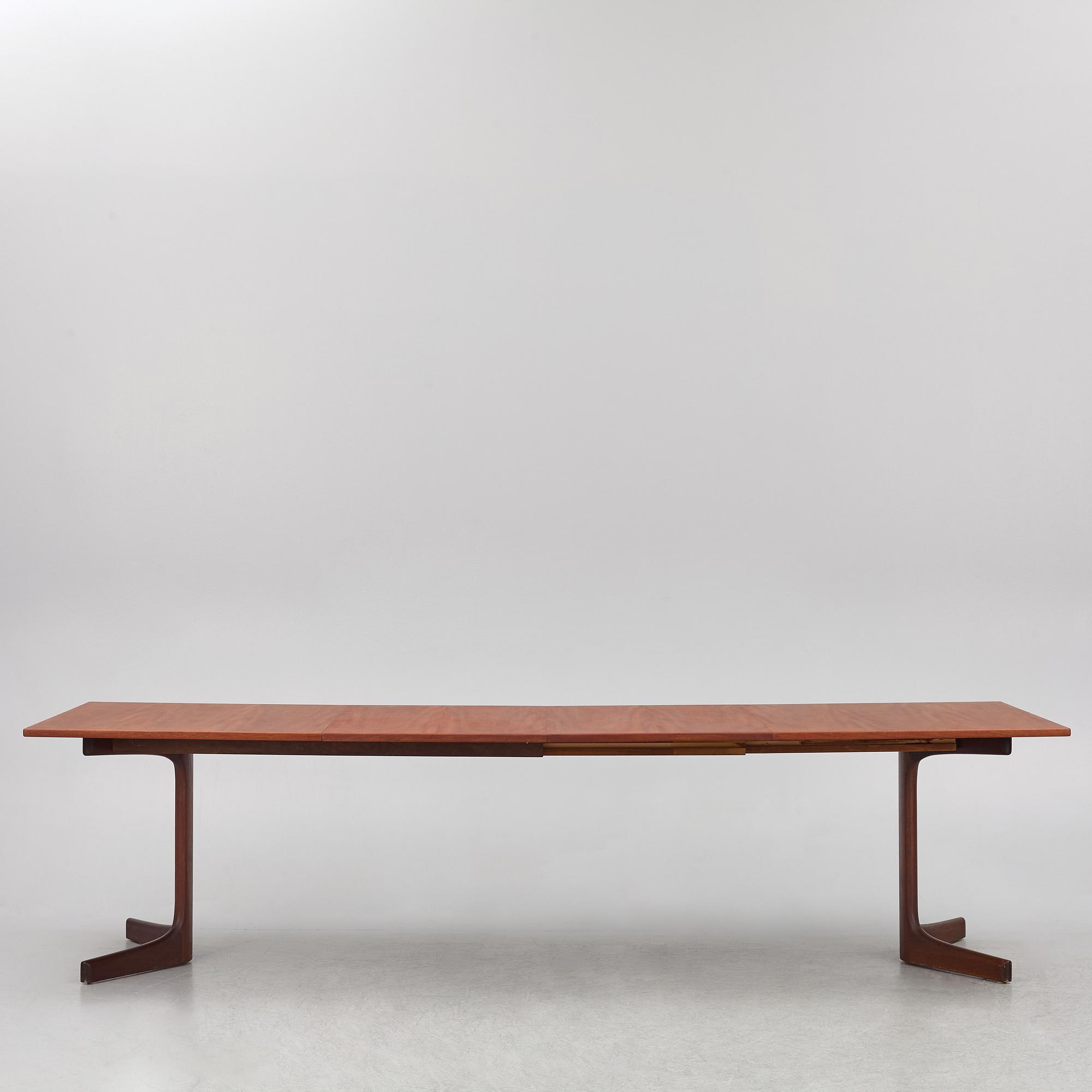 Karl-Erik Ekselius, dining table, JOC, Vetlanda, 1960s.