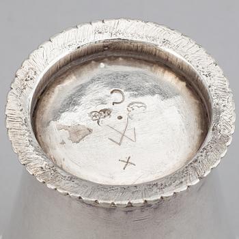 Otto Henrik Sjöberg, bägare, silver, Falun 1736.