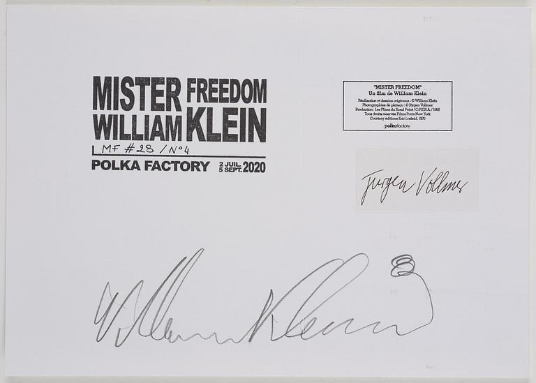 William Klein, ”Mister Freedom koffert - full set edition”, 2020.