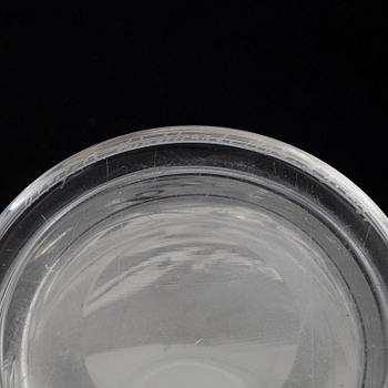 Vicke Lindstrand, a glass vase, Orrefors.