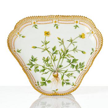 Tazza, porslin. Royal Copenhagen, "Flora Danica", Danmark, 1900-tal.
