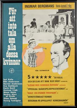 FILMAFFISCHER, 6 st, Ingmar Bergman, 1900-talets tredje kvartal.