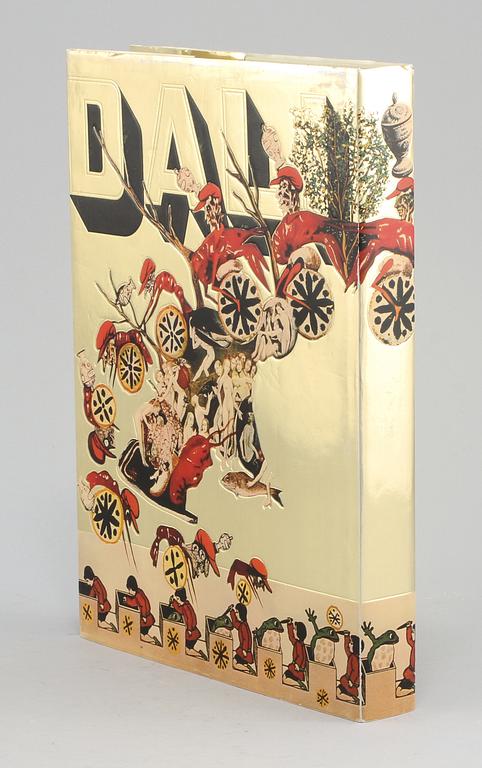 BOK, Salvador Dali, kokbok, numrerad 1392/3000 "Dinéerna med Gala", Stureförlaget AB, Stockholm 1975.
