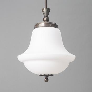 Harald Notini, a ceiling lamp, Arvid Böhlmarks Lampfabrik, Sweden, 1920s/30s.