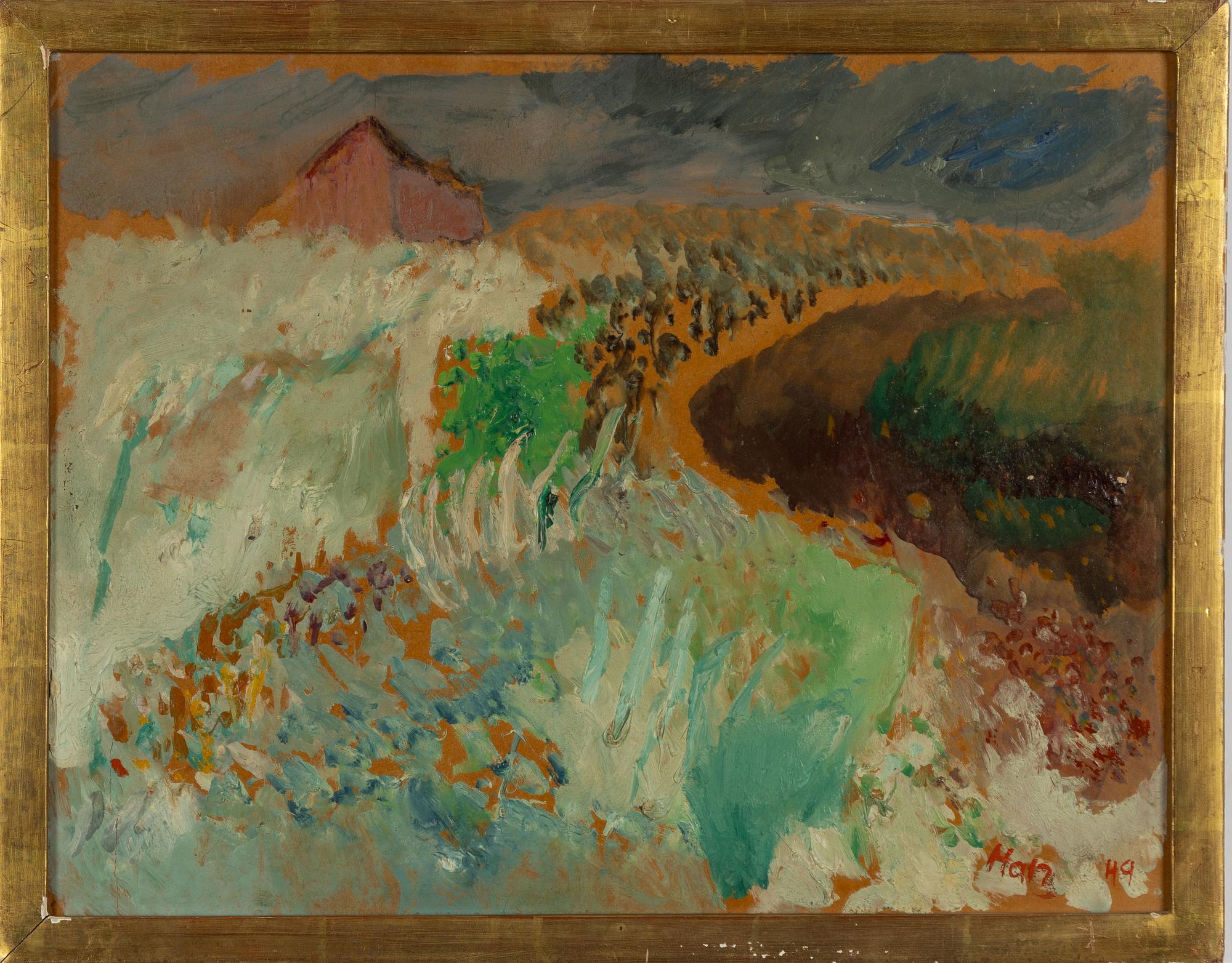 Felix Hatz, "Strandlanskap".