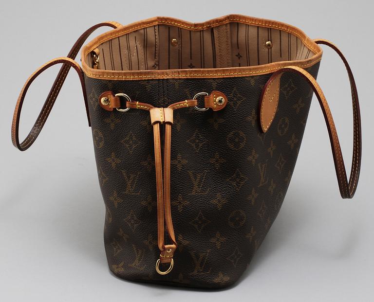 VÄSKA, "Neverfull", Louis Vuitton, Frankrike.