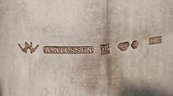 ARMBAND, silver, Wiwen Nilsson, Anders Nilsson, Lund 1939. Vikt ca 28 g.