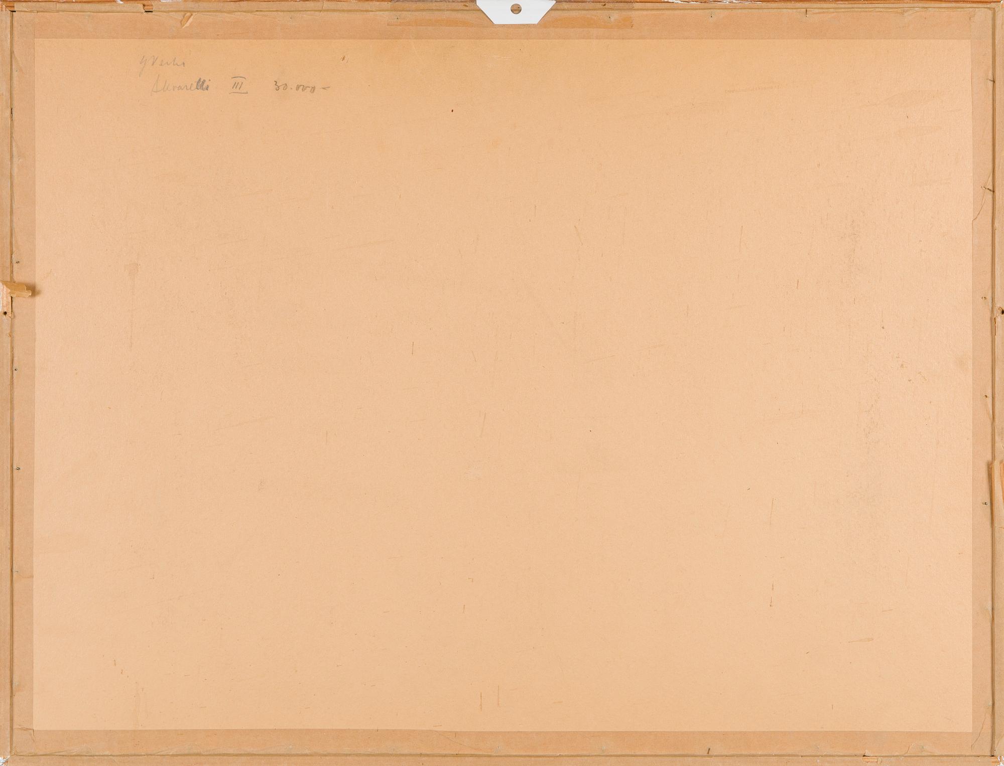 Yrjö Verho, Composition.