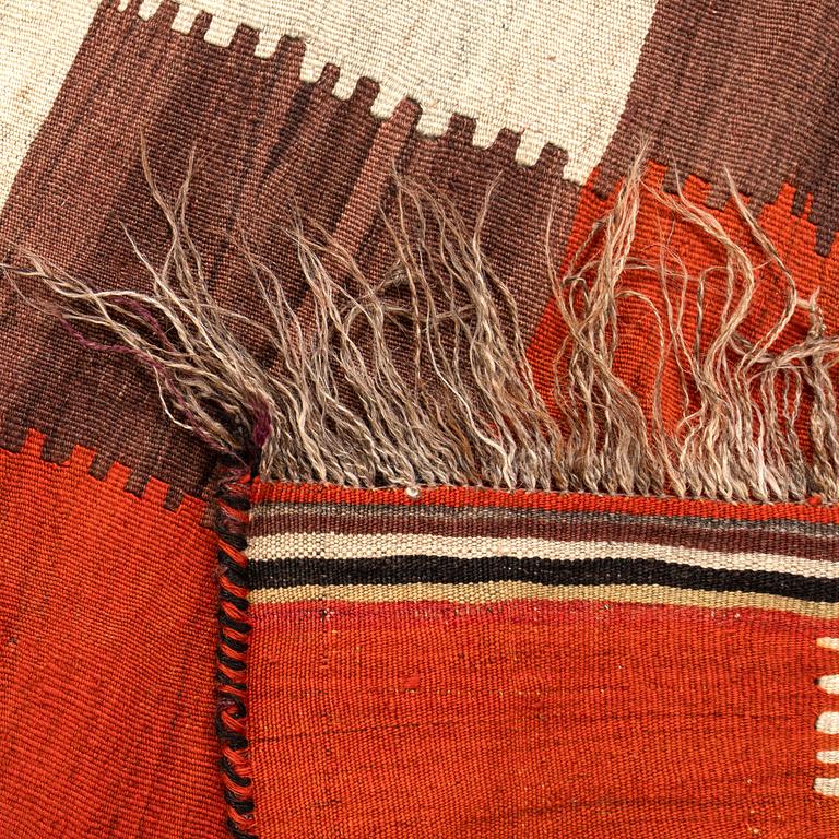 Matta Kelim Kashgai antik ca 250x143 cm.