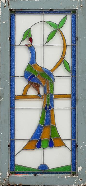 FÖNSTER, 4 st, Jugendstil.