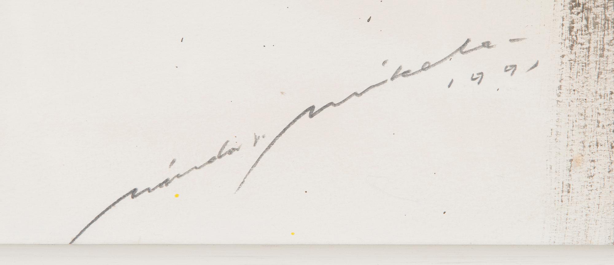 Nandor Mikola, Abstrakt.