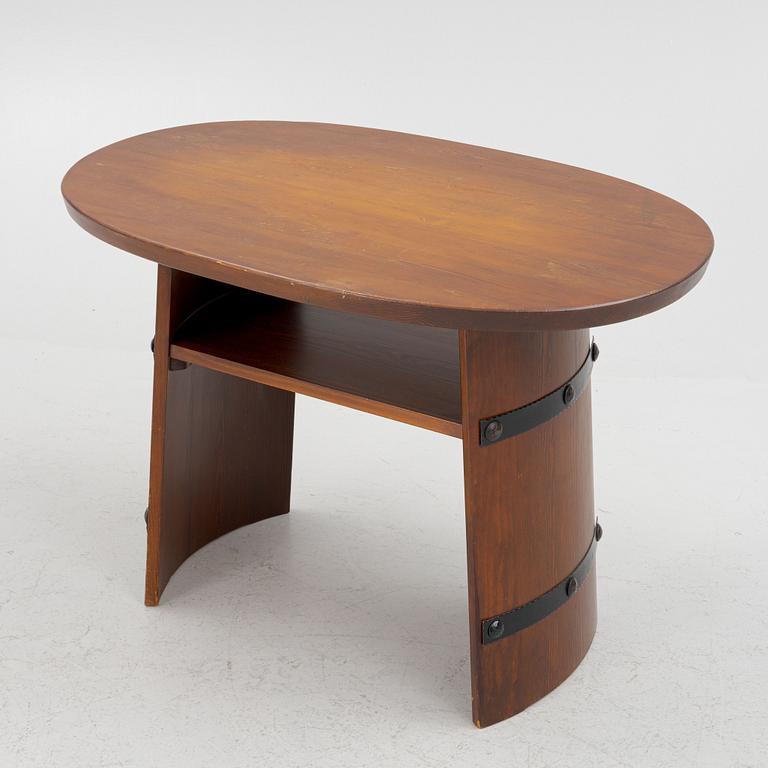 Åby Möbelfabrik, sports cabin furniture, table, "Lövåsen", 1930s/40s.