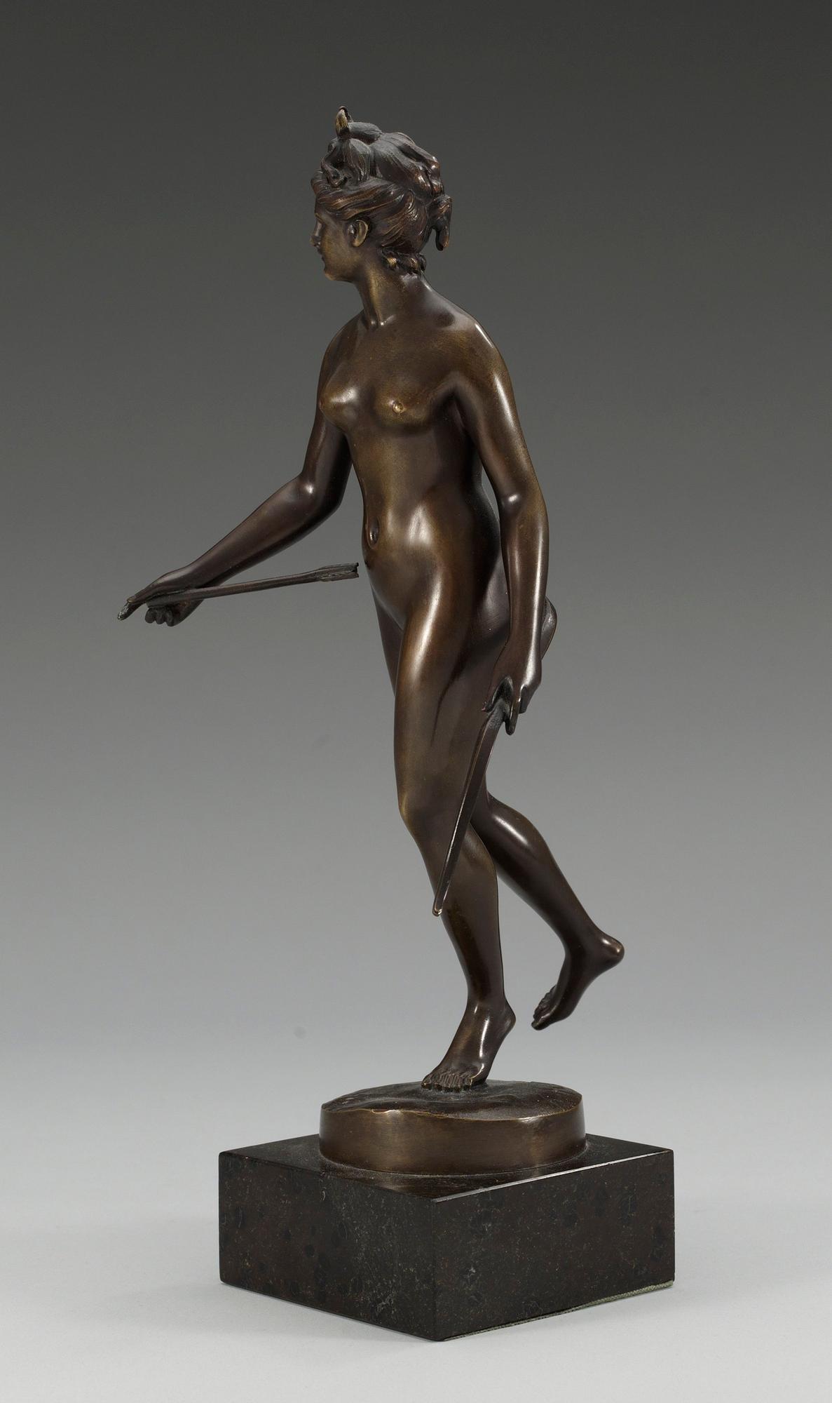 Jean-Antoine Houdon, Diana.
