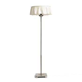 258. Uno Åhrén, a pewter floor lamp model "448", Firma Svenskt Tenn, Stockholm, 1930.