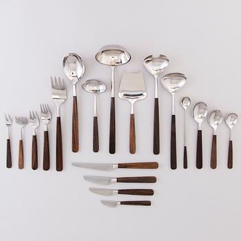 BERTEL GARDBERG 107-piece flatware set Lion de Luxe, Hackman, Finland.