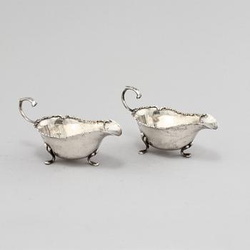 SÅSSNIPOR, ett par, silver, E.S Barnsley & Co Ltd., Birmingham, England, 1908.