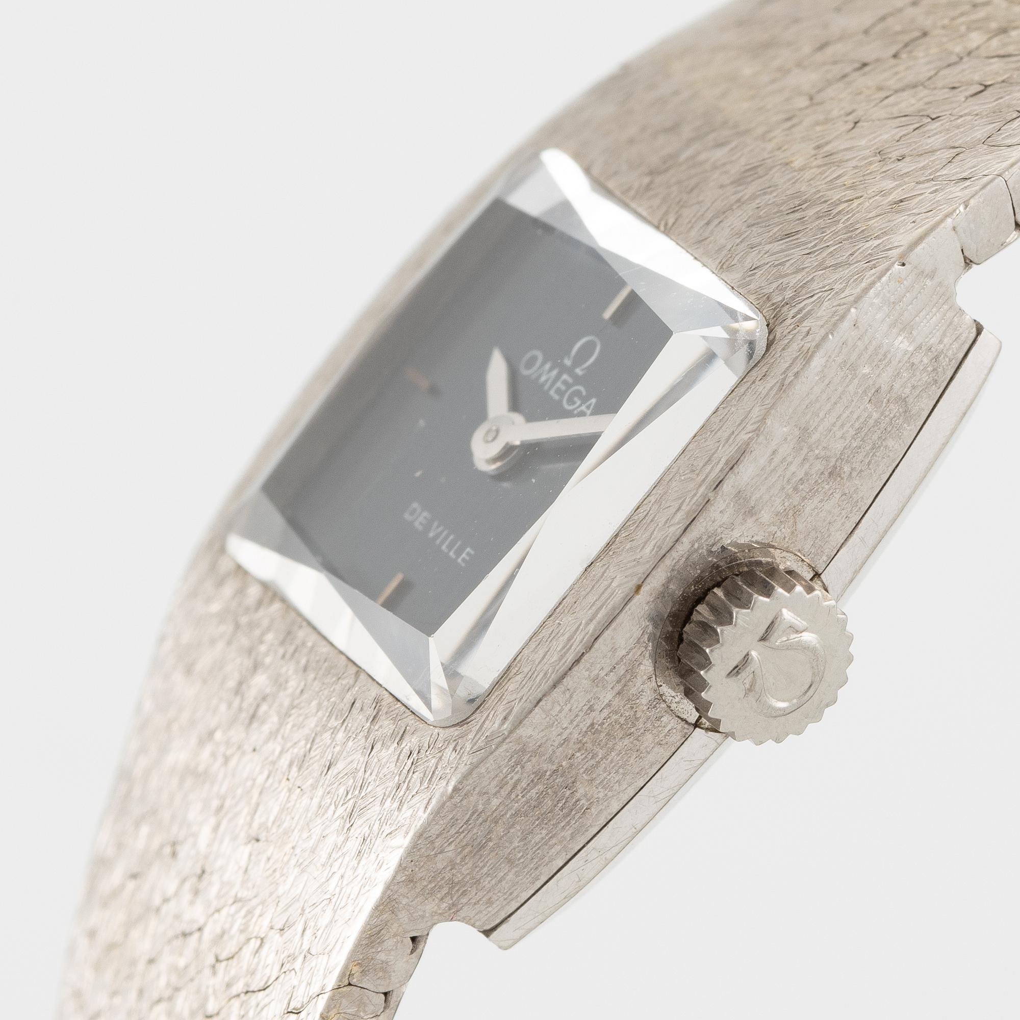 Omega, De Ville, wristwatch, 15 mm.