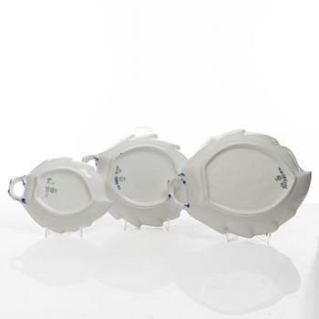 An 85-piece "Blå Blomst' porcelain dinner and cofee service, Royal Copenhagen, Denmark.