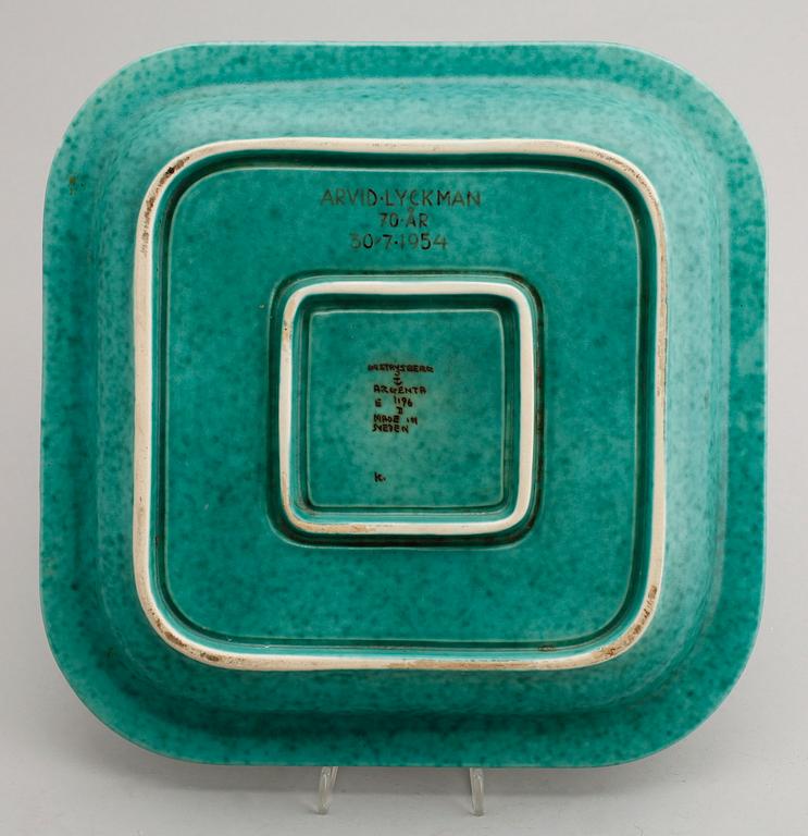 FAT, stengods, Argenta, 1196, Gustavsberg.