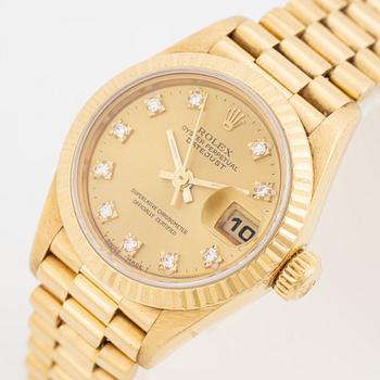 Rolex, Oyster Perpetual, Datejust, wristwatch, 26 mm.