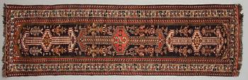 GALLERIMATTA, semiantik, Shiraz, ca 360 x 108 cm.