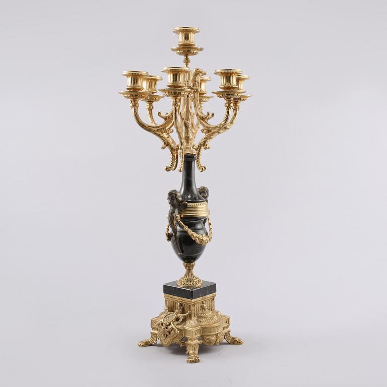 KANDELABER, Louis XVI-stil, 1900-talets slut.