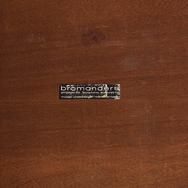 An Arne Jacobsen 'model 3605' palisander desk by Fritz Hansen, Denmark 1950-60's.