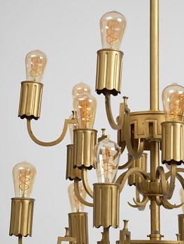 Swedish Grace, an imposing chandelier, 1920s-30s.