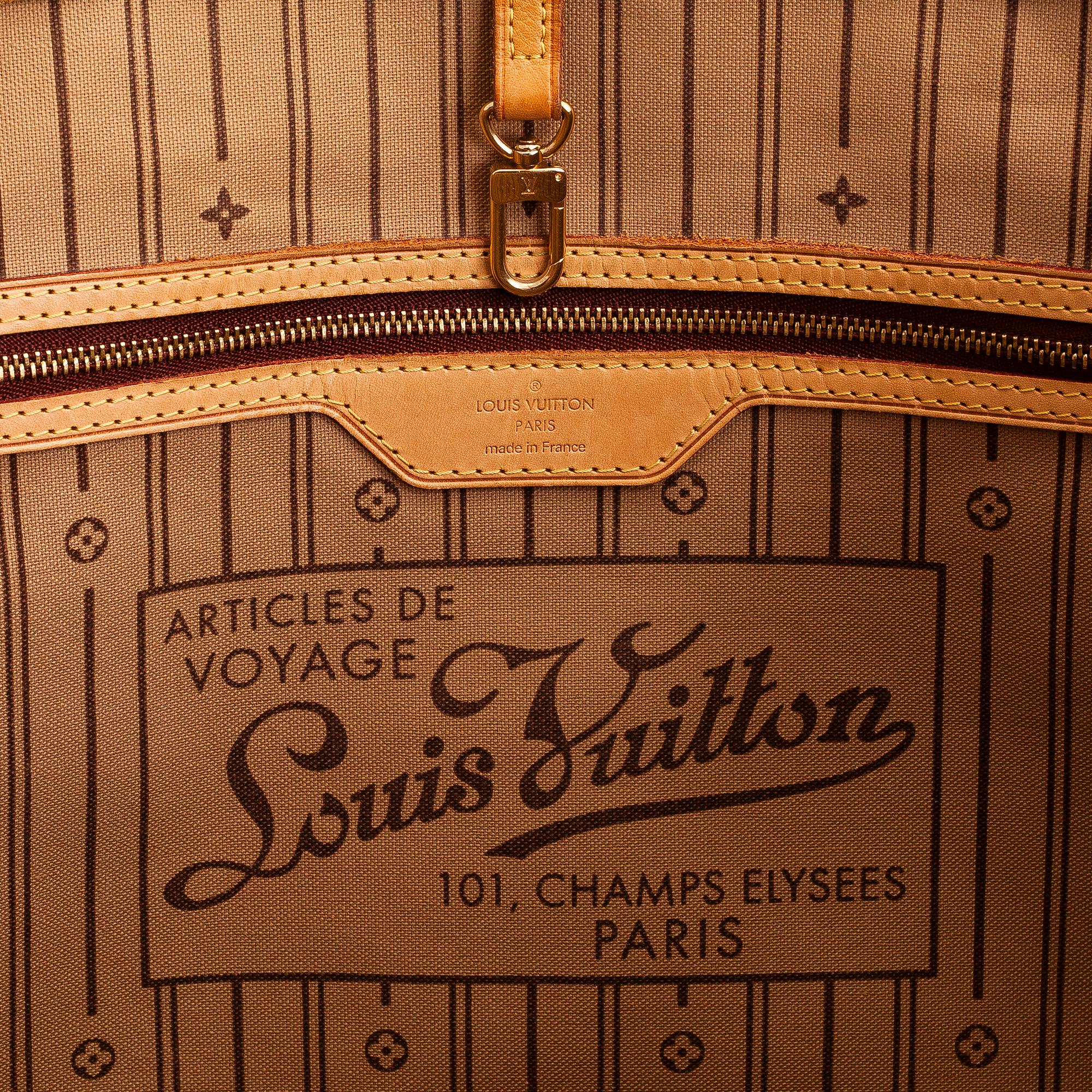 Louis Vuitton, a Monogram 'Neverfull GM' Bag.