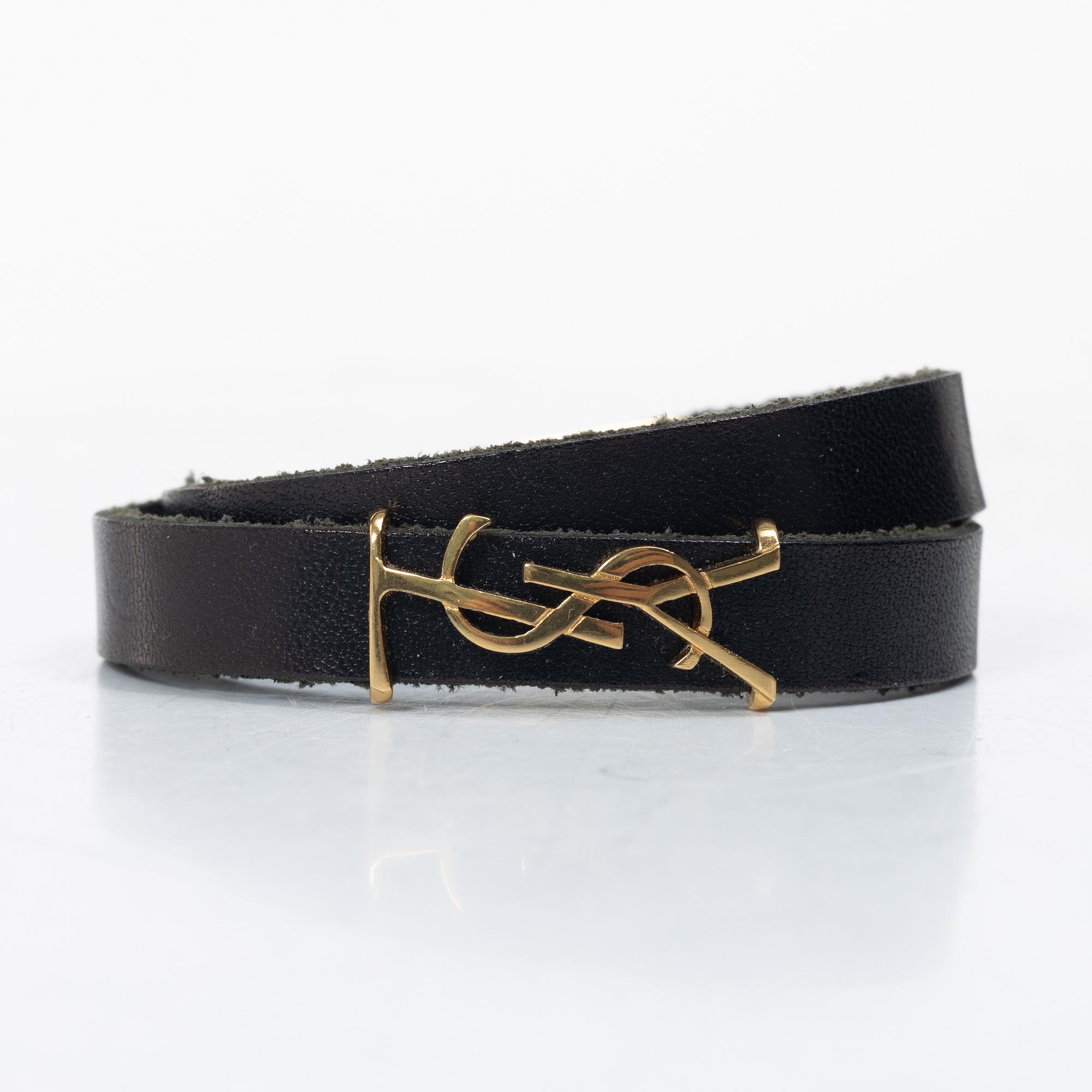 Yves Saint Laurent, bracelet.