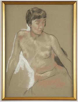 Lotte Laserstein, Seated model.