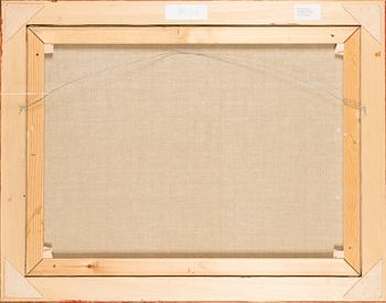 Johanna Oras, olja på duk, signerad.