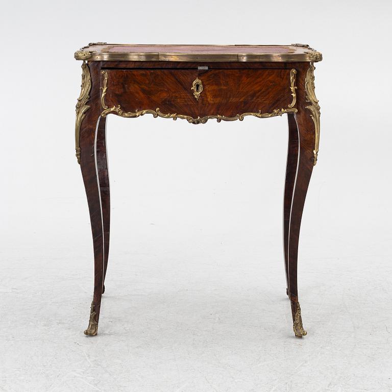 Work table with drawer, Rococo style 19th century.