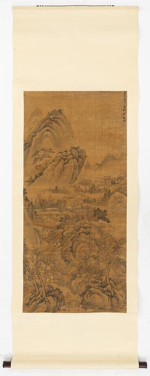 Qian Gu, after, Mountain Landscape.