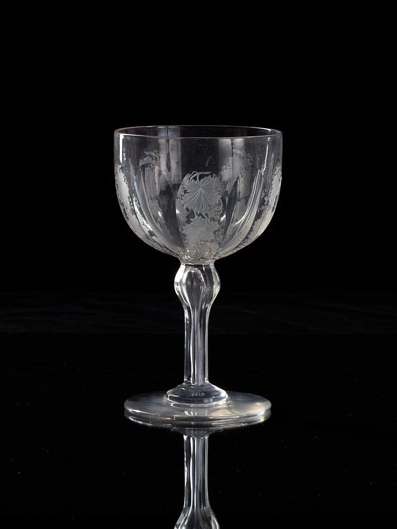 SERVIS, 150 delar, glas. Ryssland, 1800-tal.