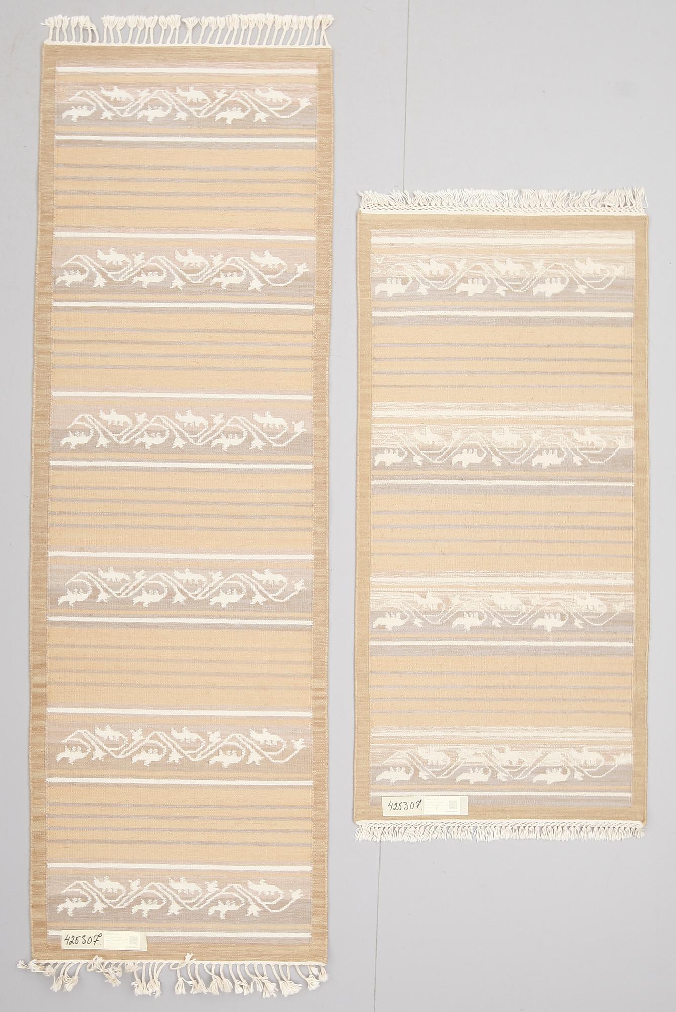 RÖLAKAN, 2 st, galleri, Anna-Johanna Ångström, för Axeco. 240 x 78 cm, resp 160 x 78 cm.