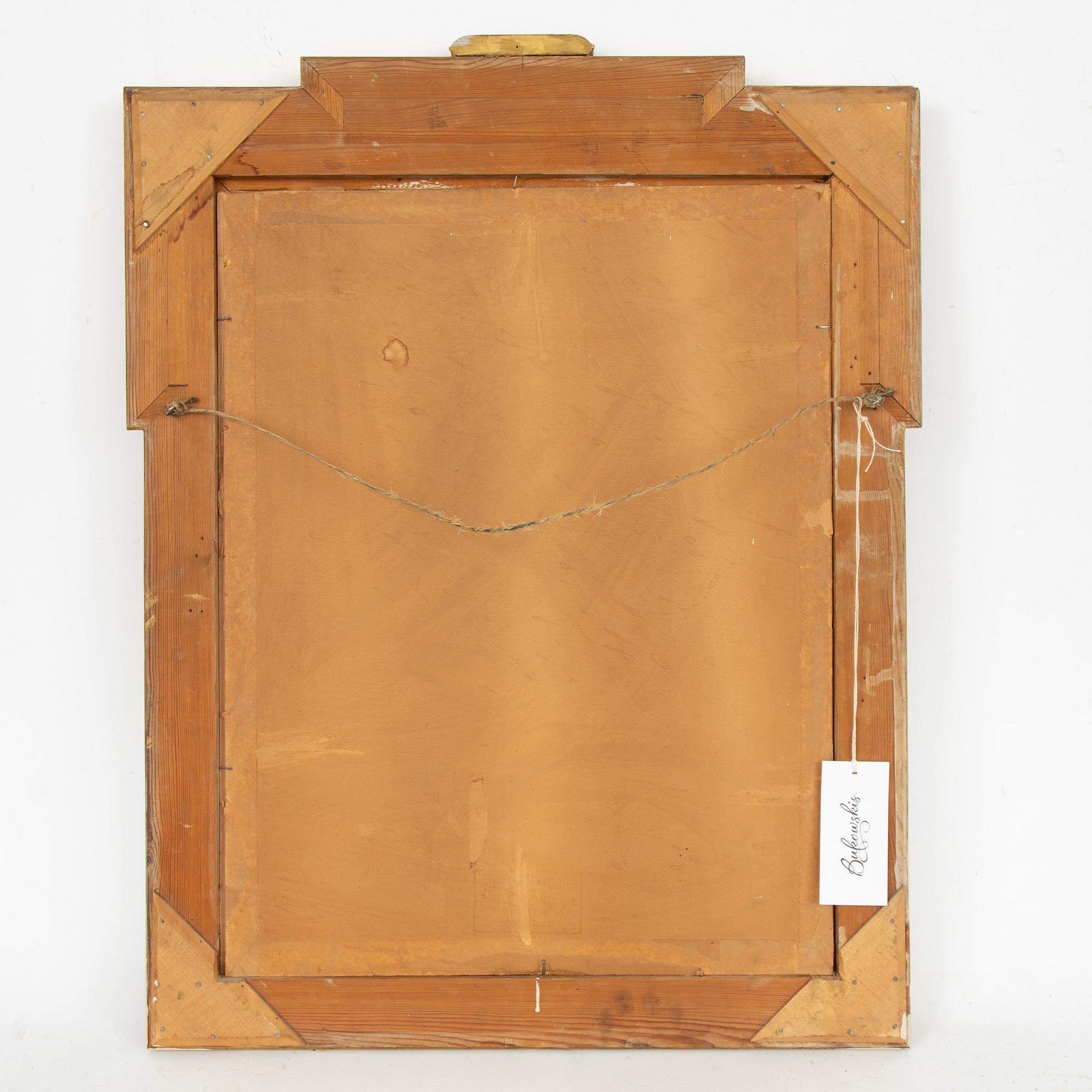 Spegel, 1900-talets mitt. Gustaviansk stil.