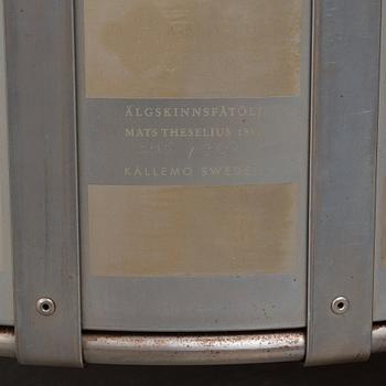 Mats Theselius, fåtölj, "Älgskinnsfåtöljen", Källemo ca 1991.