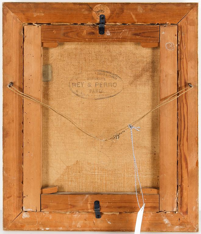 OKÄND KONSTNÄR, ett par, olja på duk, ej signerade, 1870-80 tal.