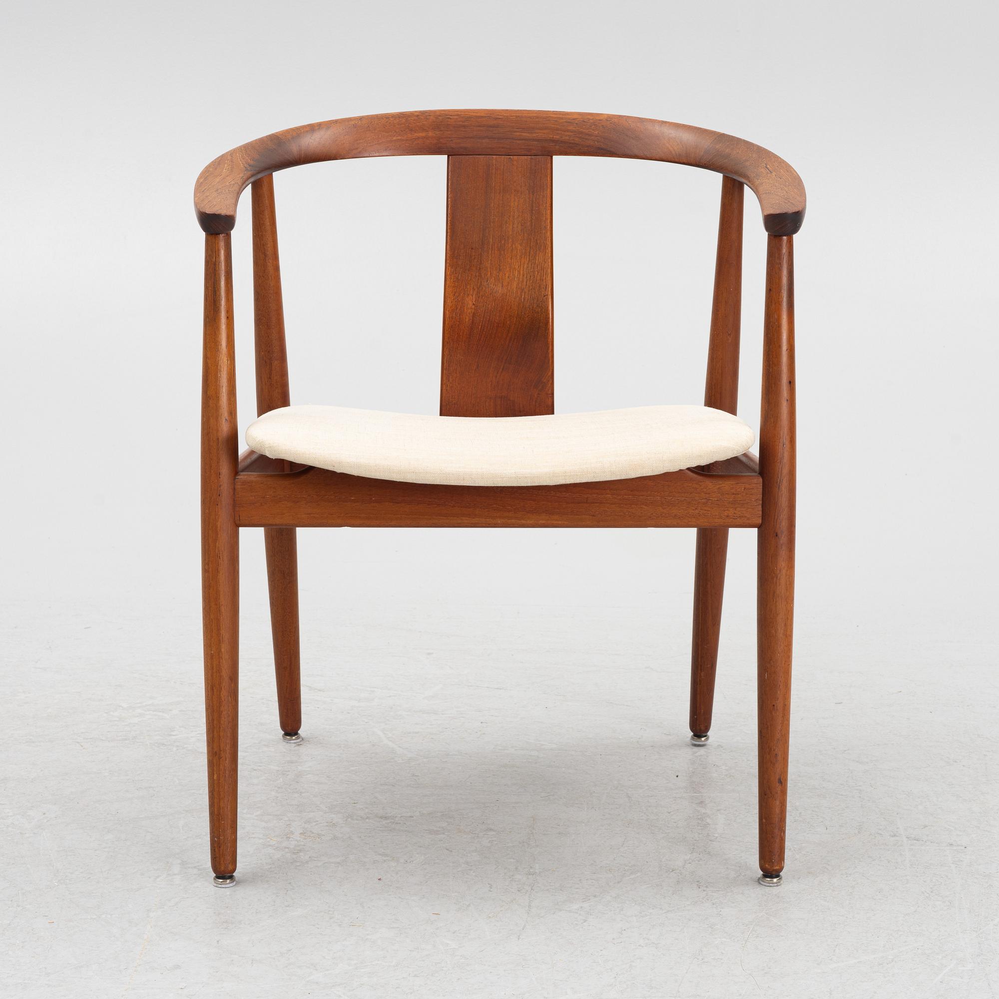 Tove och Edvard Kindt-Larsen, karmstol,  Danmark, 1950-tal.