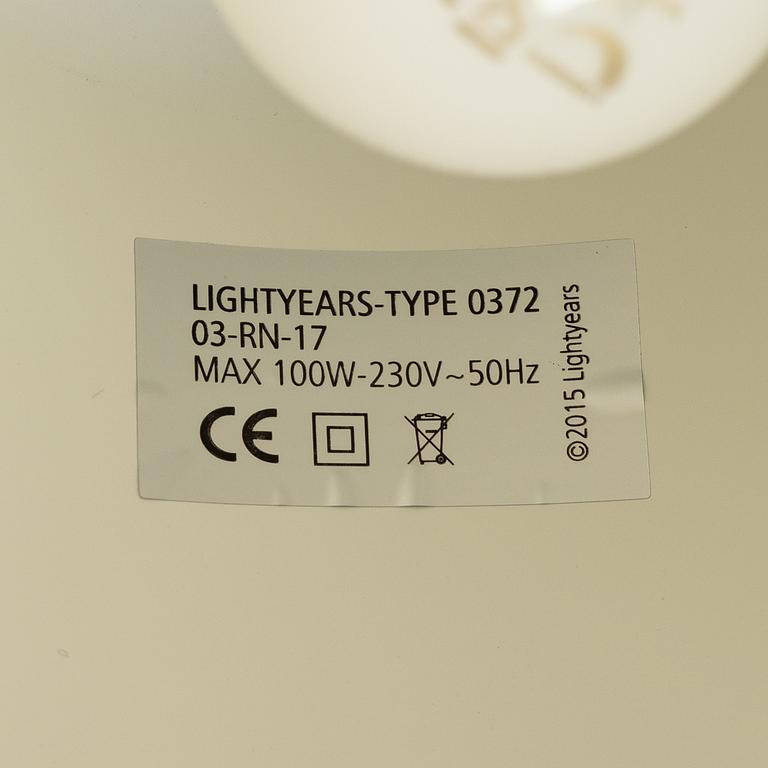 Cecilie Manz, Taklampor, ett par, Caravaggio P2, Lightyears, Danmark.