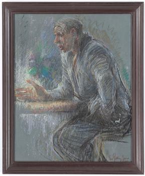 OKÄND KONSTNÄR, pastell, troligen Tyskland, 1900-talets början.