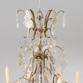 A Baroque style chandelier, first half of the 20th Century.